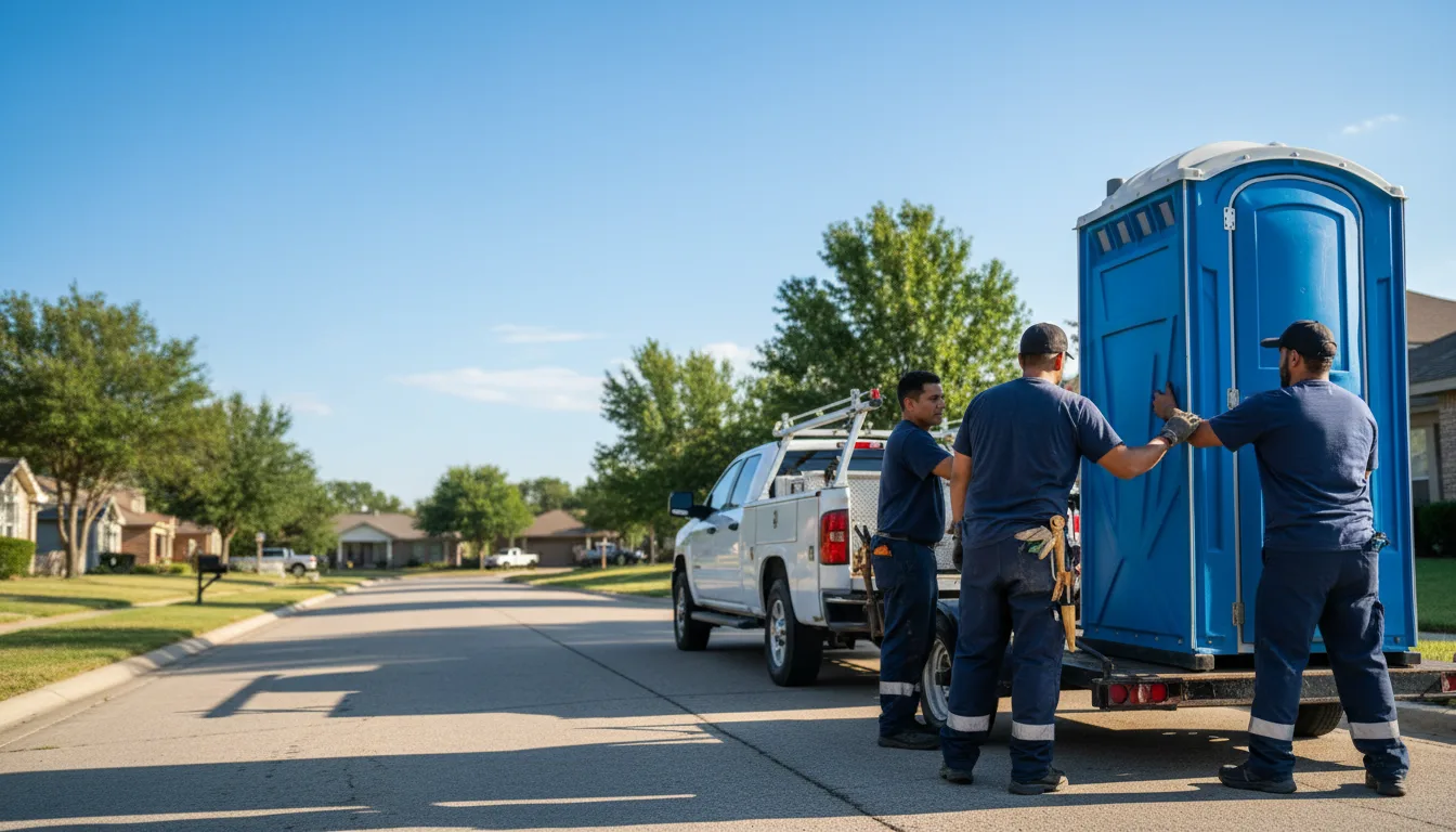 Portable Toilet Rental in Hanover, IL near me